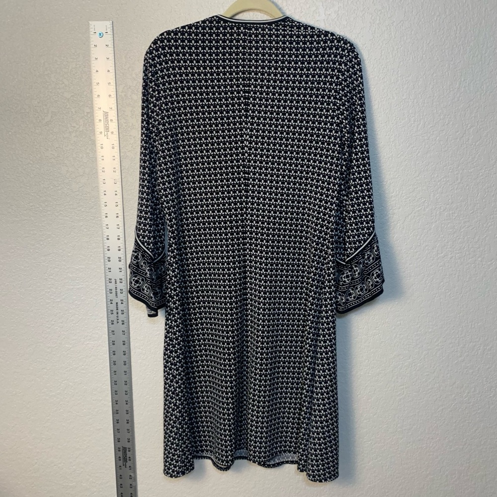 Max Studio Monochrome Patterned Garment - image 2